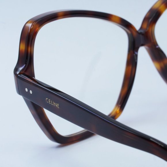 NEW CELINE CL40064I 052 HAVANA EYEGLASSES - Picture 4 of 10